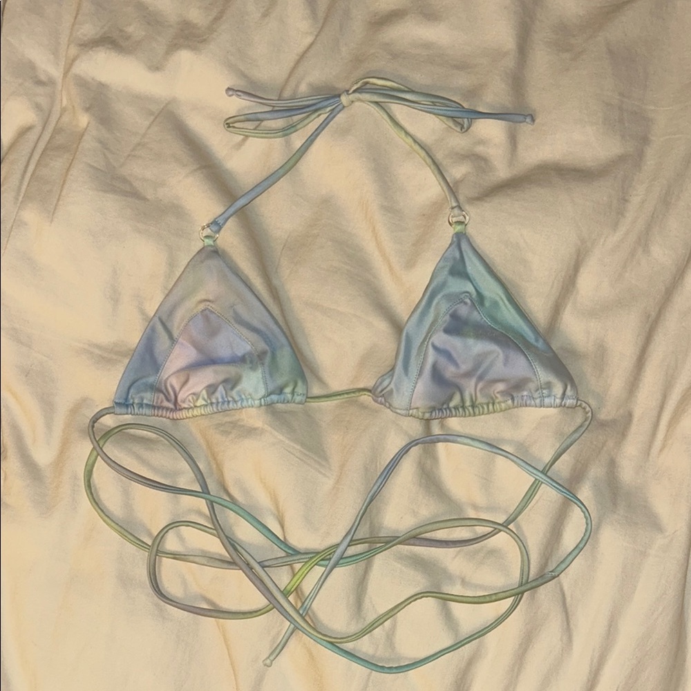 Heart of Sun swim pastel bikini top